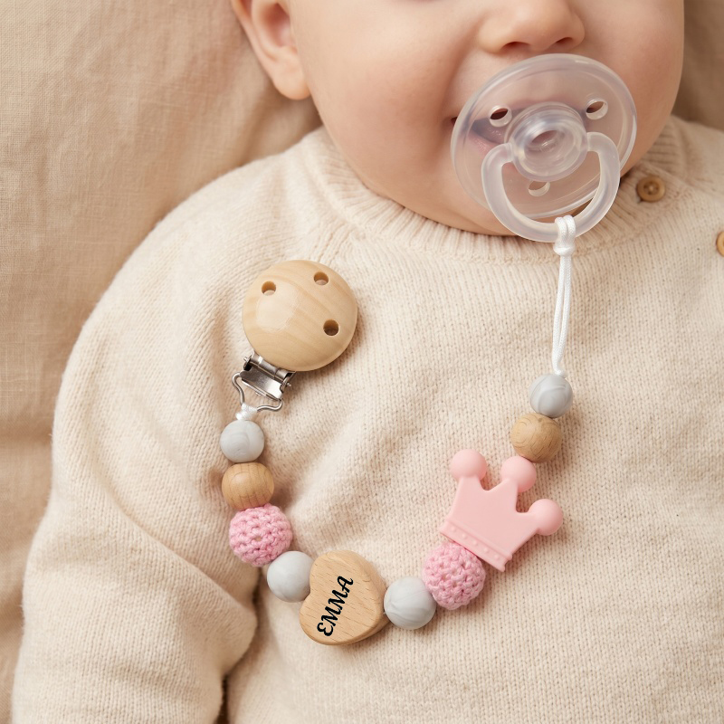 Baby Teethers - Clip para chupete de bebé personalizado,