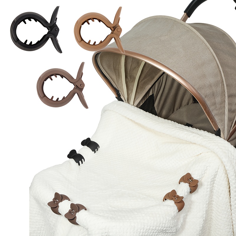Stroller Accessories - 2 unidades de pinzas tipo cocodrilo