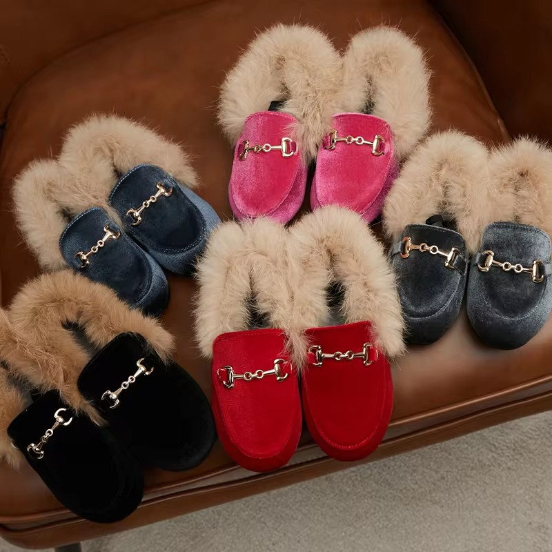 Baby Product Brand - Zapatos de princesa de piel para