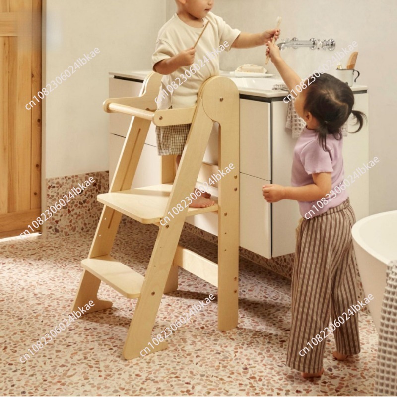 Toddler Learning Tower - Torre de aprendizaje plegable de madera
