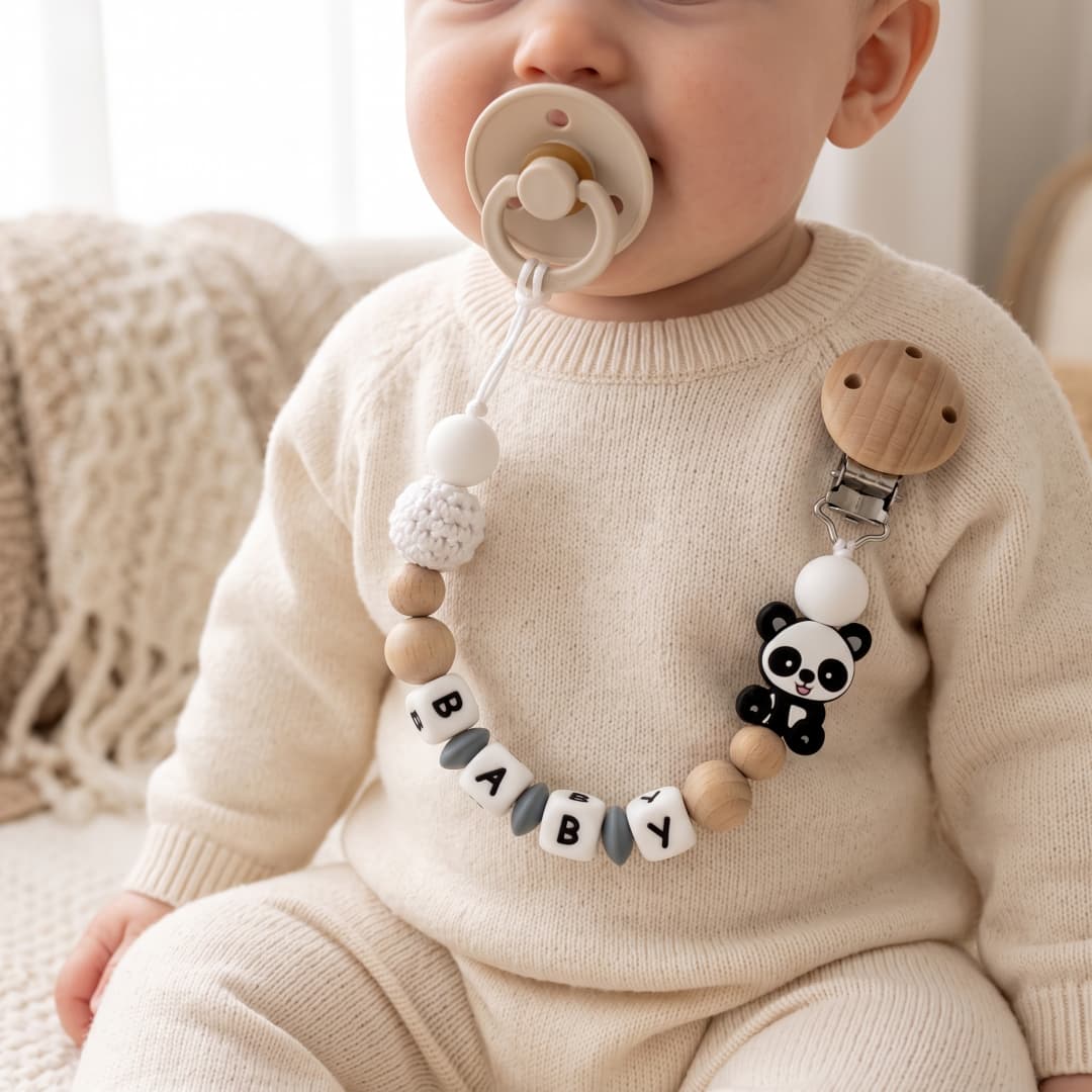 Baby Teethers - Clip para chupete de bebé con