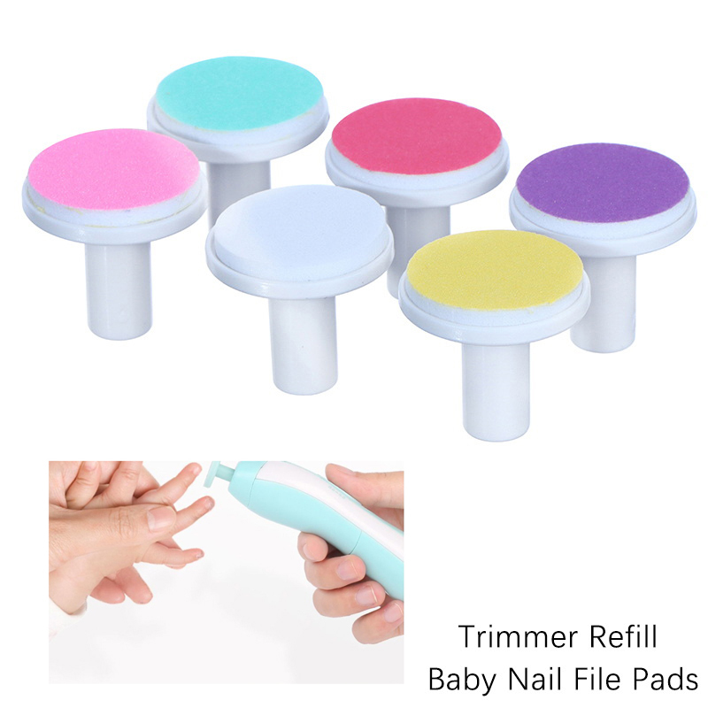 Baby Nail Trimmer Electric - Nuevas almohadillas para limar uñas de