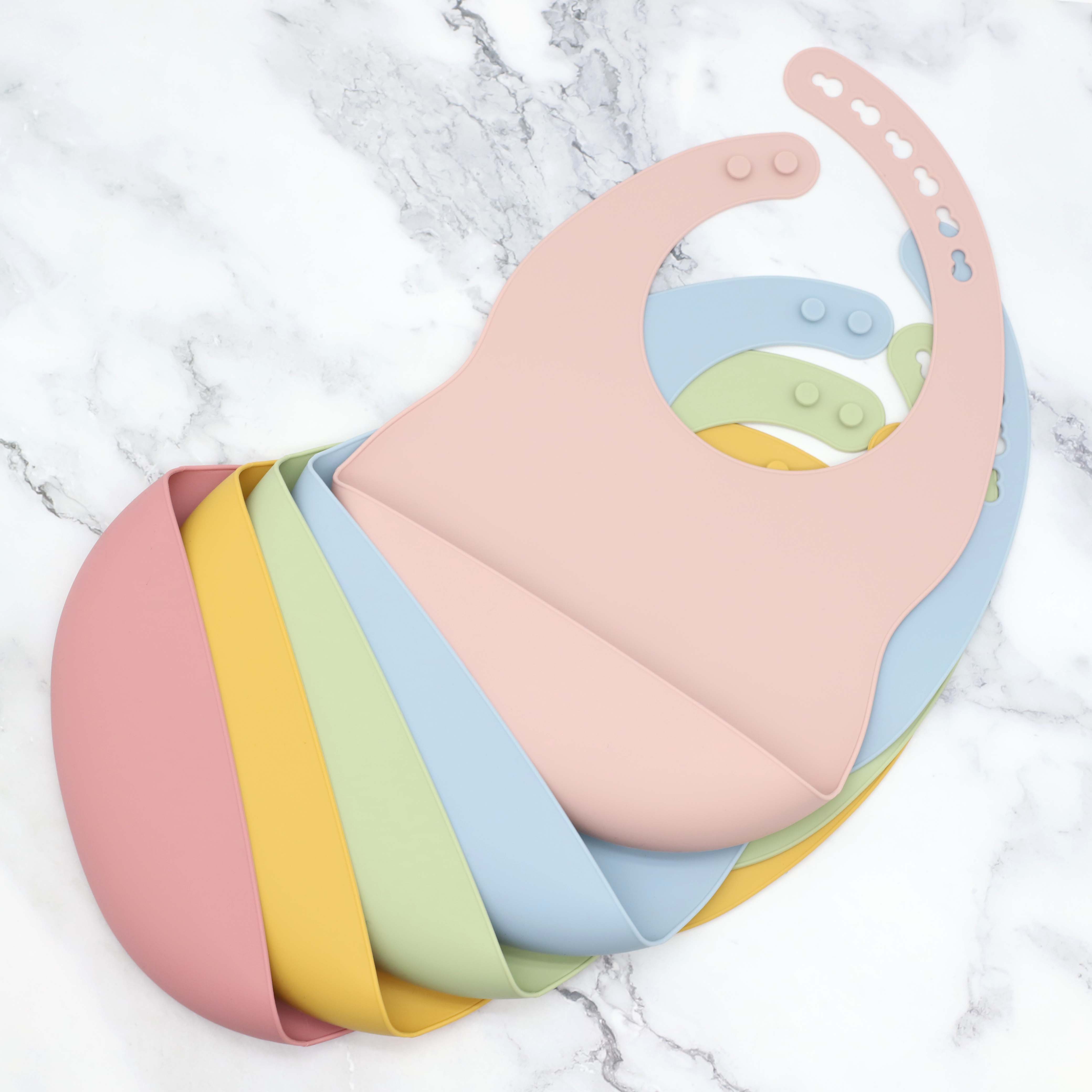 Silicone Baby Bibs - Nuevo babero de silicona para bebé