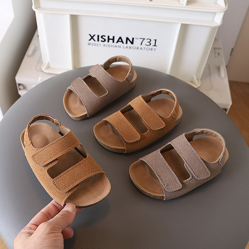 Baby Product Brand - Sandalias de gamuza para niños 2026