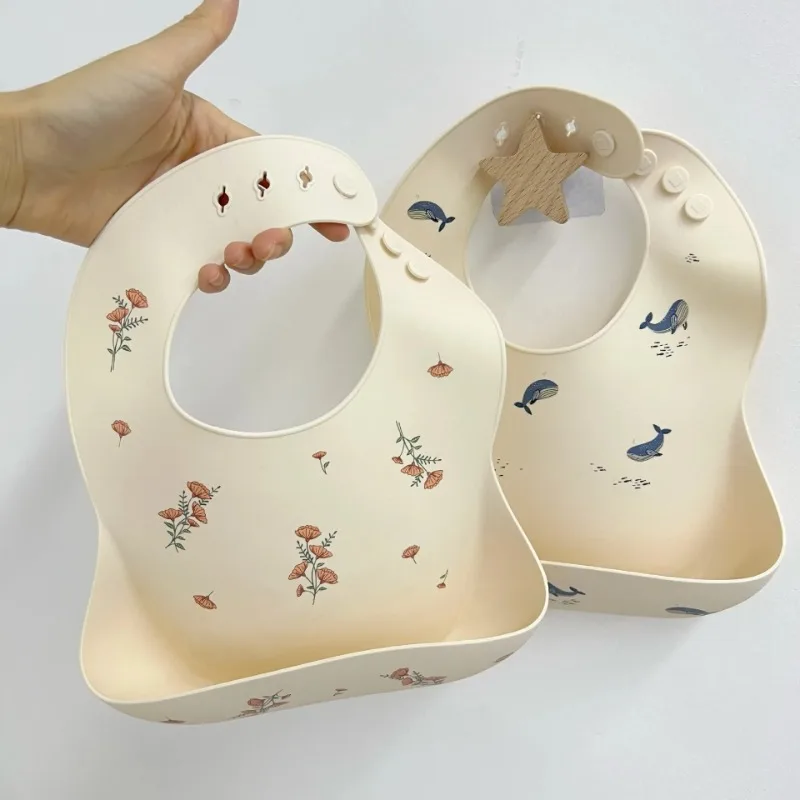 ¡Traje lindo babero de aliment - Silicone Baby Bibs reseña y precio
