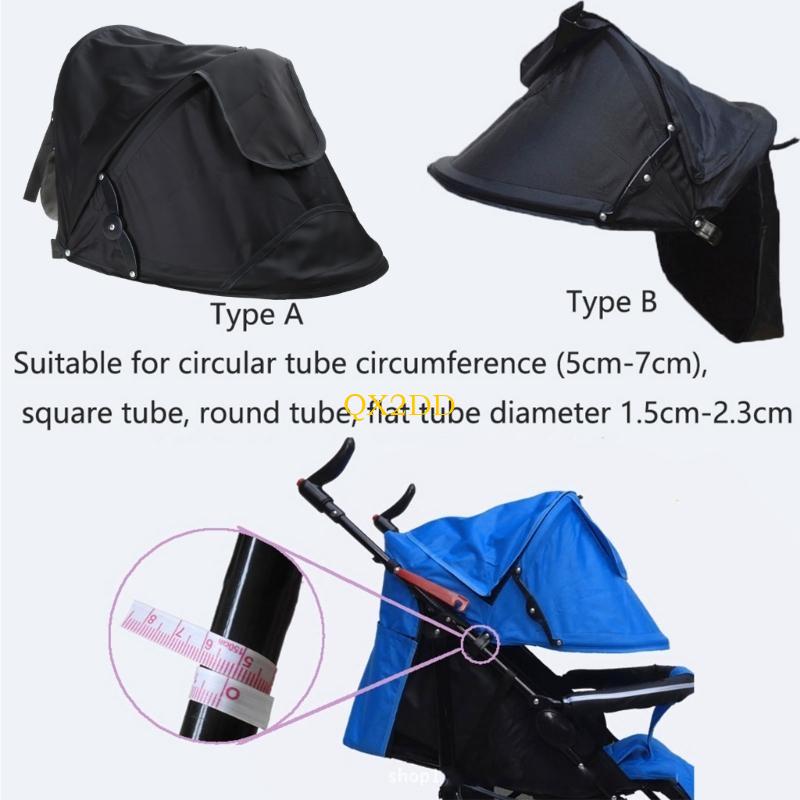 QX2D Protector solar para coch - Stroller Rain Cover reseña y precio