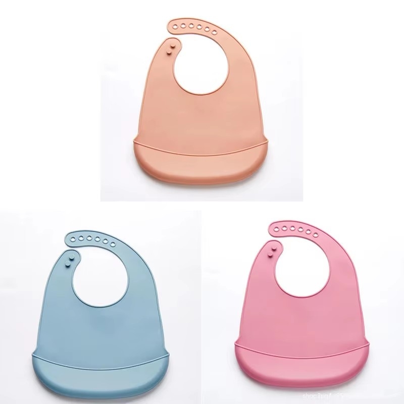 1/3 unidades Babero para bebé  - Silicone Baby Bibs reseña y precio