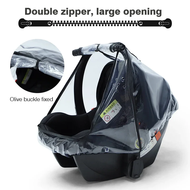 Cubierta Impermeable para Carr - Stroller Rain Cover reseña y precio