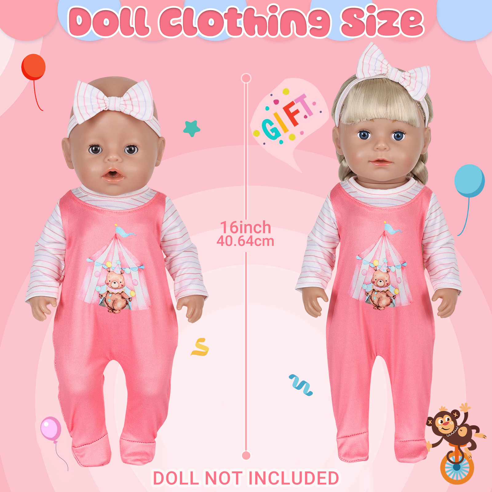 Ropa para muñecas de 16-18 pul - Baby Products reseña y precio