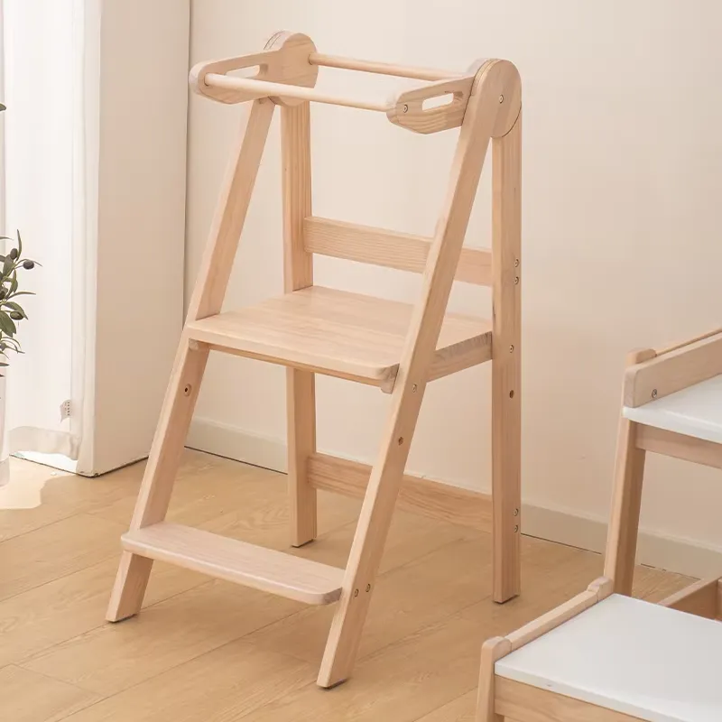 Taburete de madera con forma d - Toddler Learning Tower reseña y precio