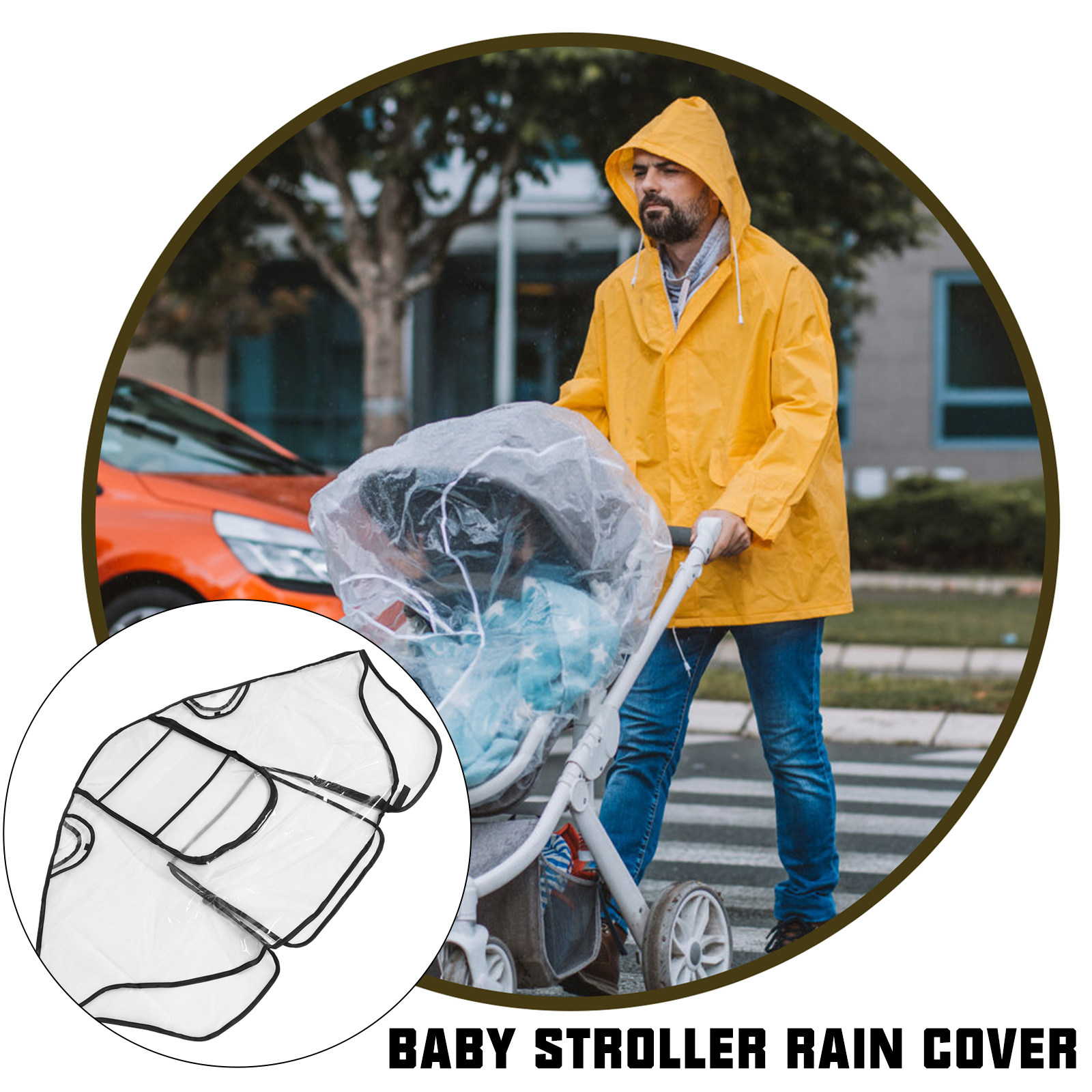 Funda impermeable y cortavient - Stroller Rain Cover reseña y precio