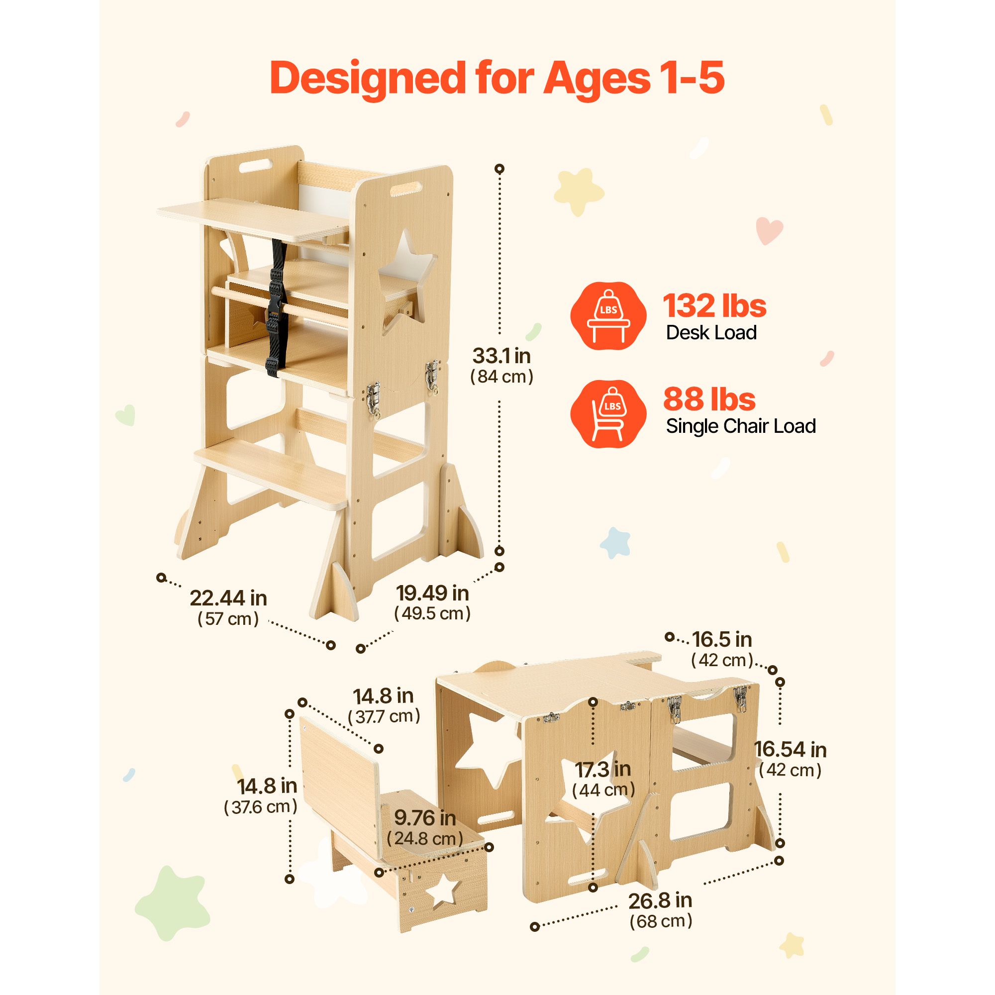 Torre de Aprendizaje para Niño - Toddler Learning Tower reseña y precio