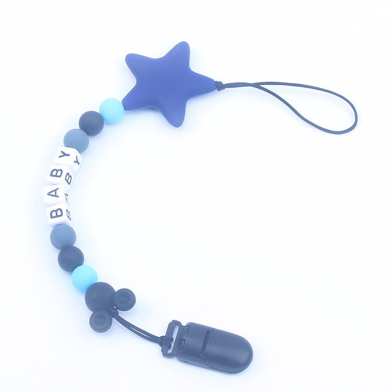 Clips de chupete con nombre pe - Baby Teethers reseña y precio