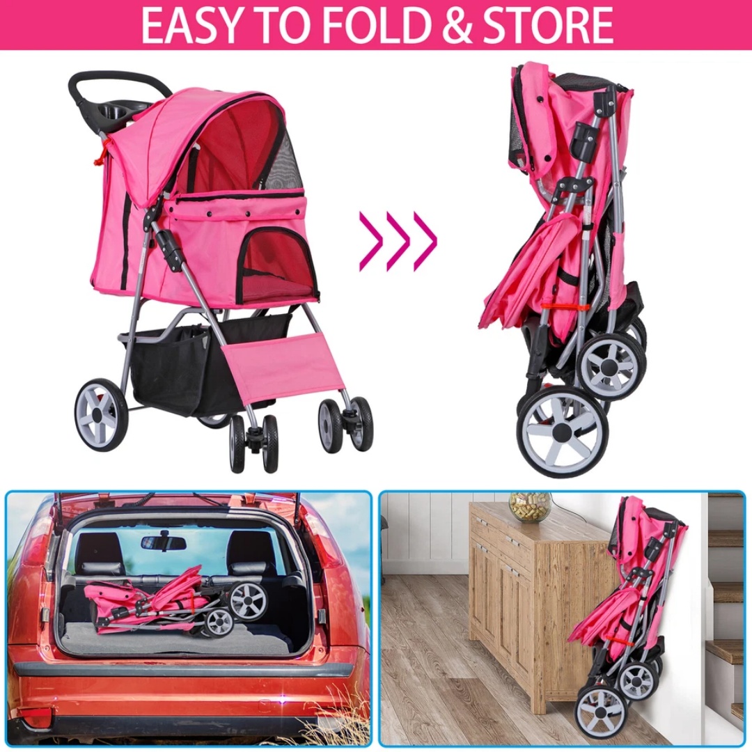 Cochecito para Perros de 4 Rue - Stroller Accessories reseña y precio