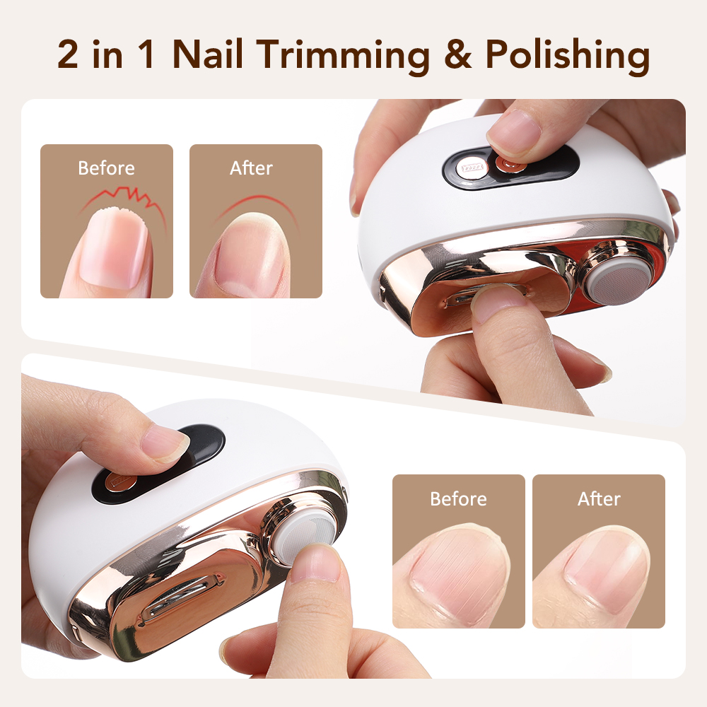 Nuevo cortaúñas eléctrico reca - Baby Nail Trimmer Electric reseña y precio