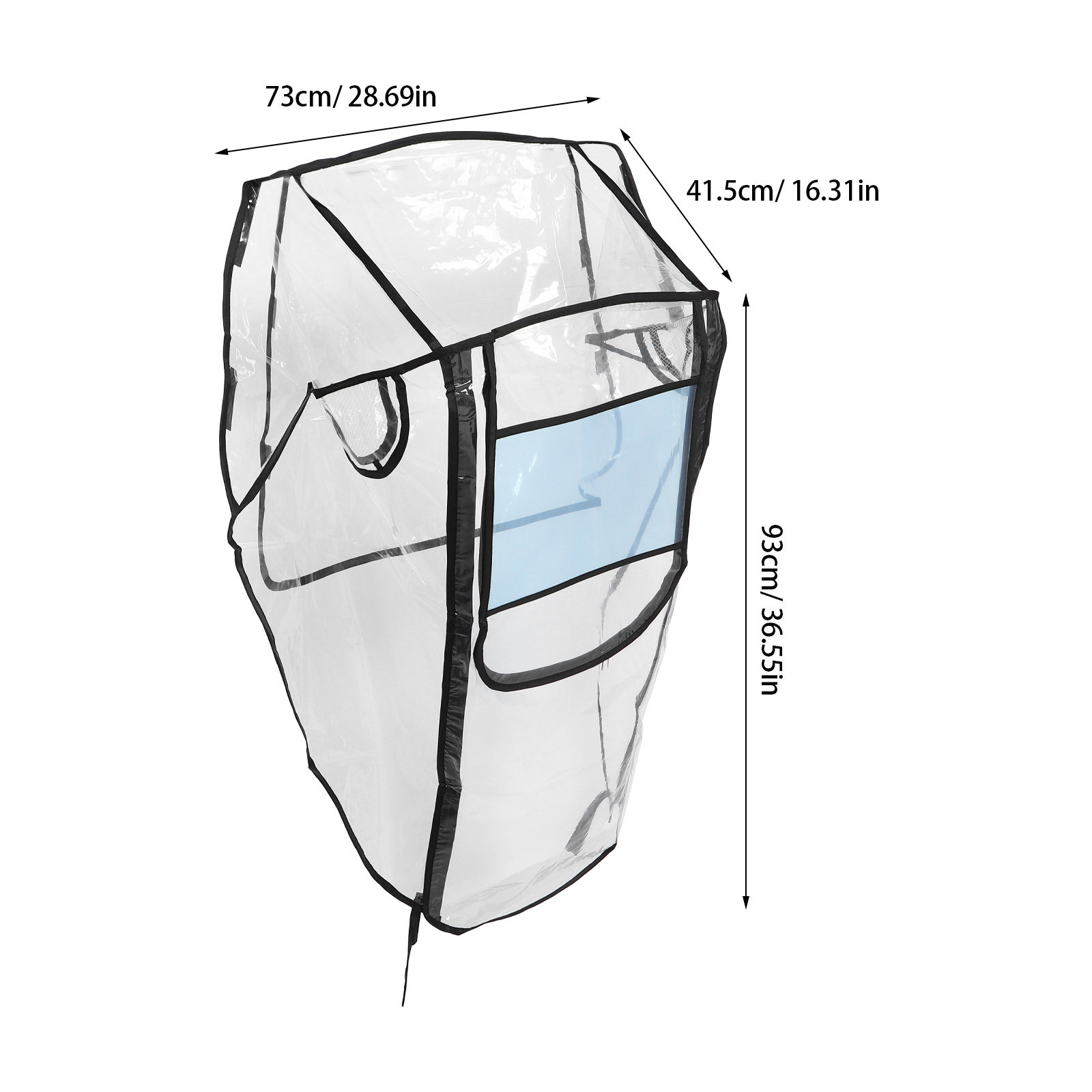 Cubierta Impermeable Transpare - Stroller Rain Cover reseña y precio