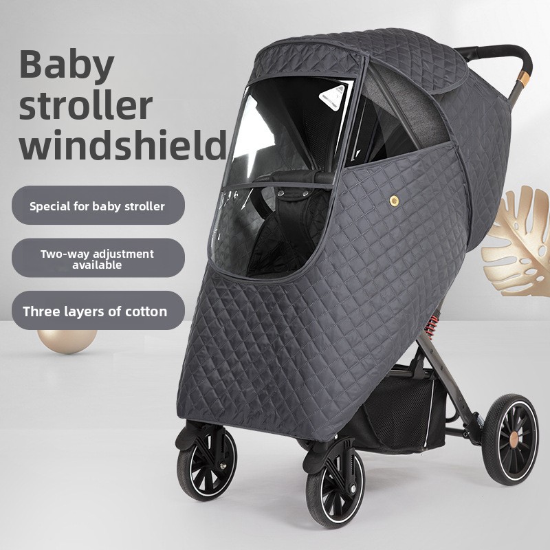 Cubierta universal para la llu - Stroller Rain Cover reseña y precio