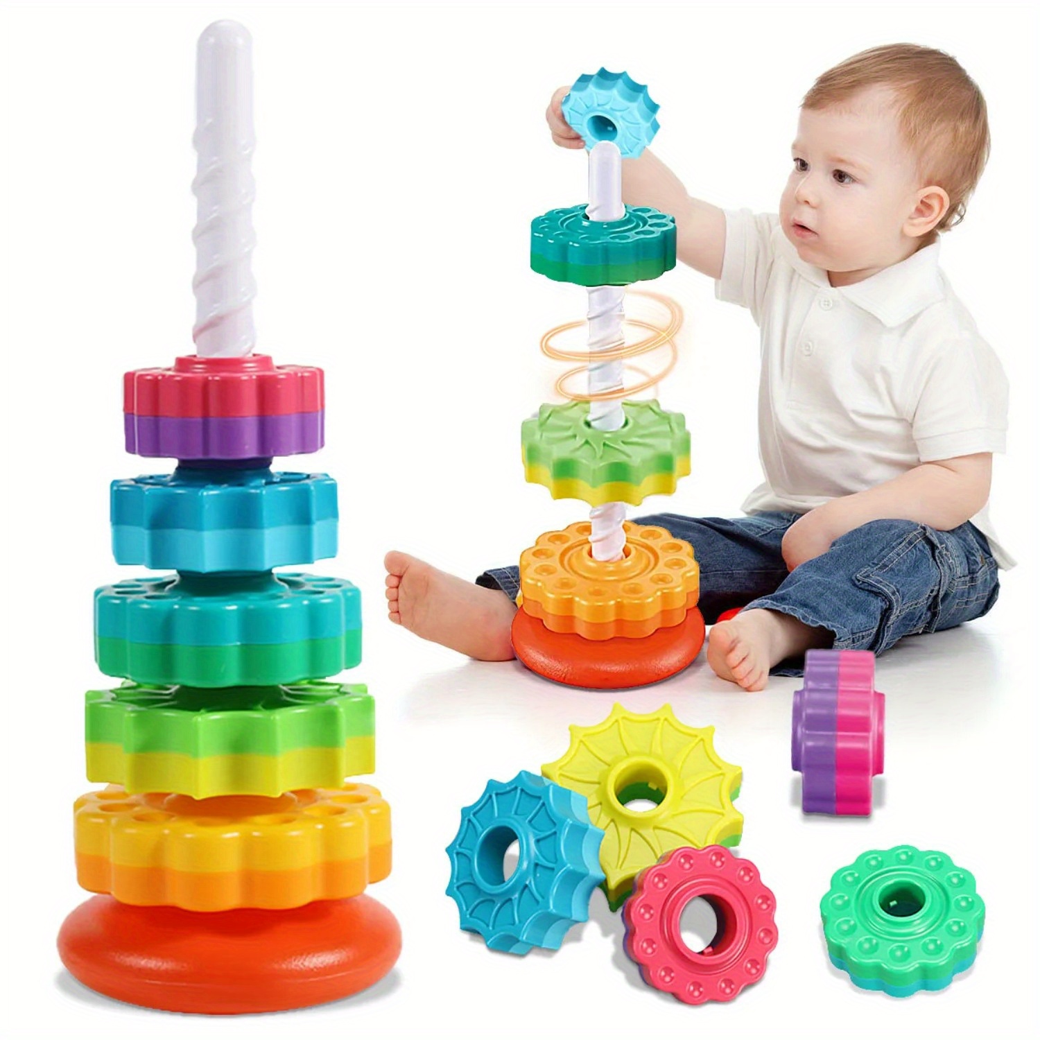 Juguete de rompecabezas girato - Toddler Learning Tower reseña y precio
