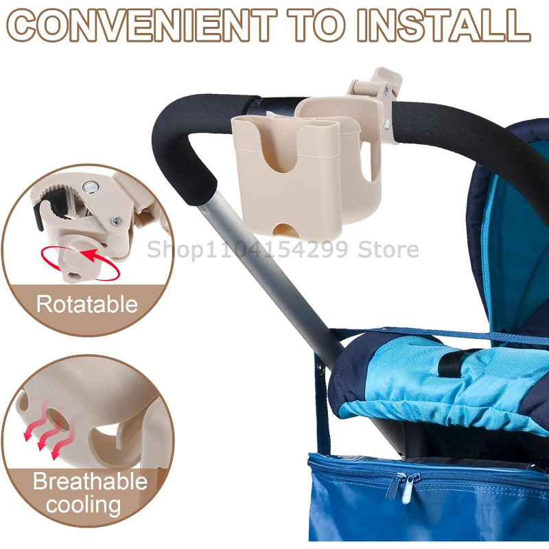 Portavasos Universal 2 en 1 pa - Stroller Accessories reseña y precio