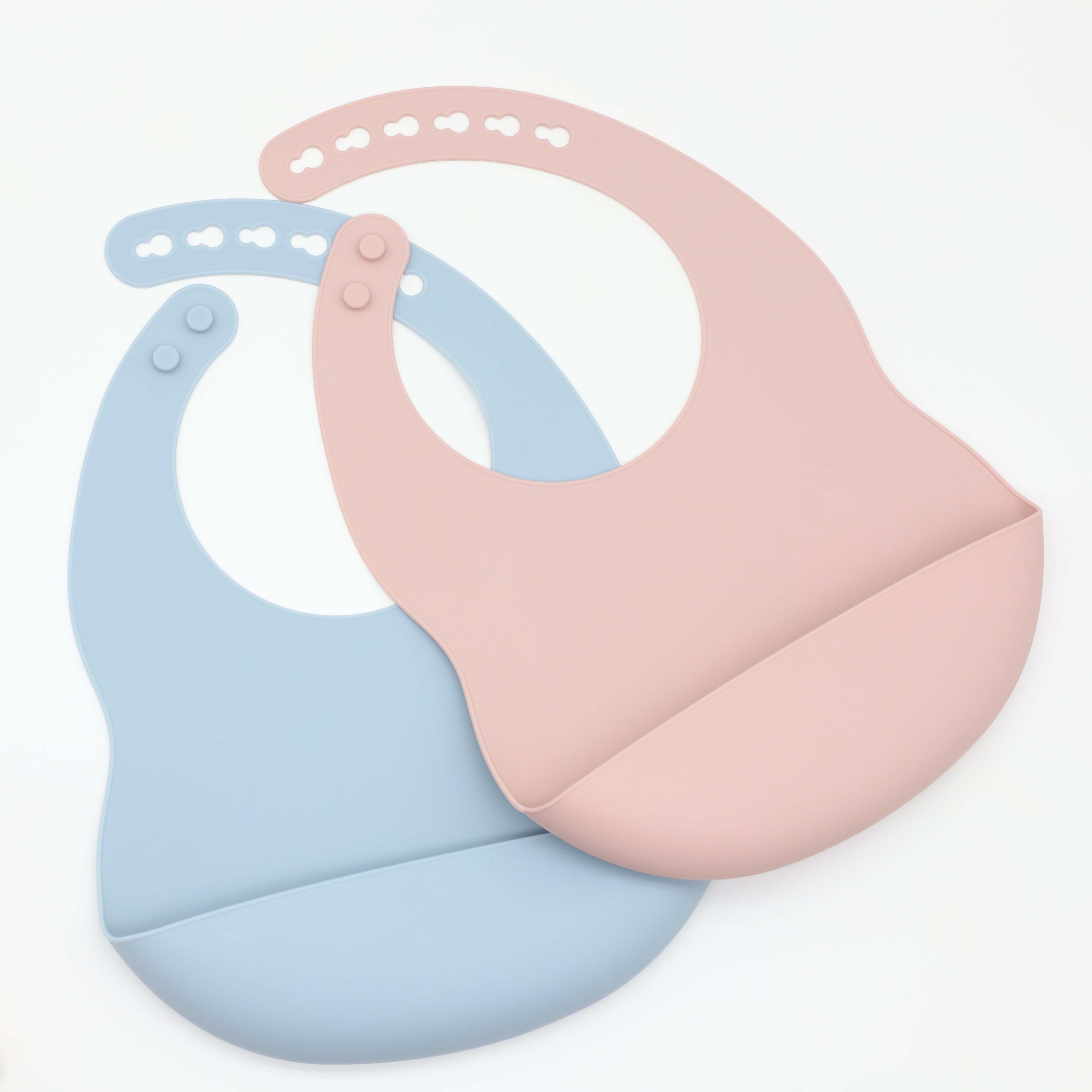 Nuevo babero de silicona para  - Silicone Baby Bibs reseña y precio