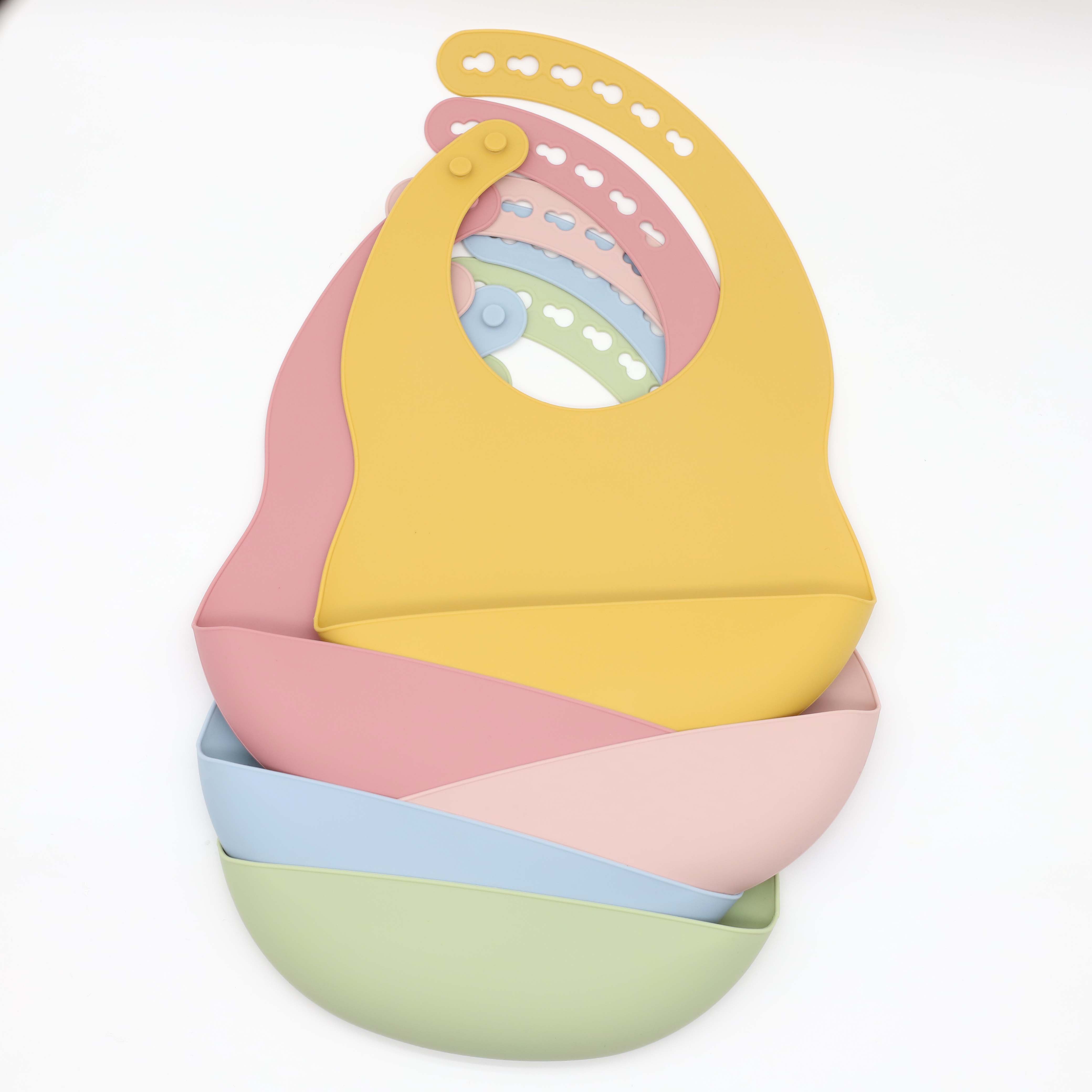 Nuevo babero de silicona para  - Silicone Baby Bibs reseña y precio