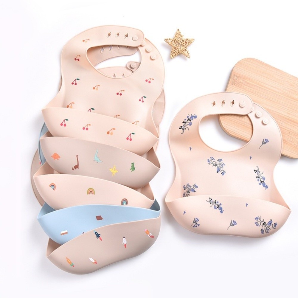 Nuevo Babero de Silicona para  - Silicone Baby Bibs reseña y precio