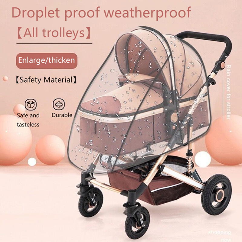 Cochecito de bebé cubierta de  - Stroller Rain Cover reseña y precio