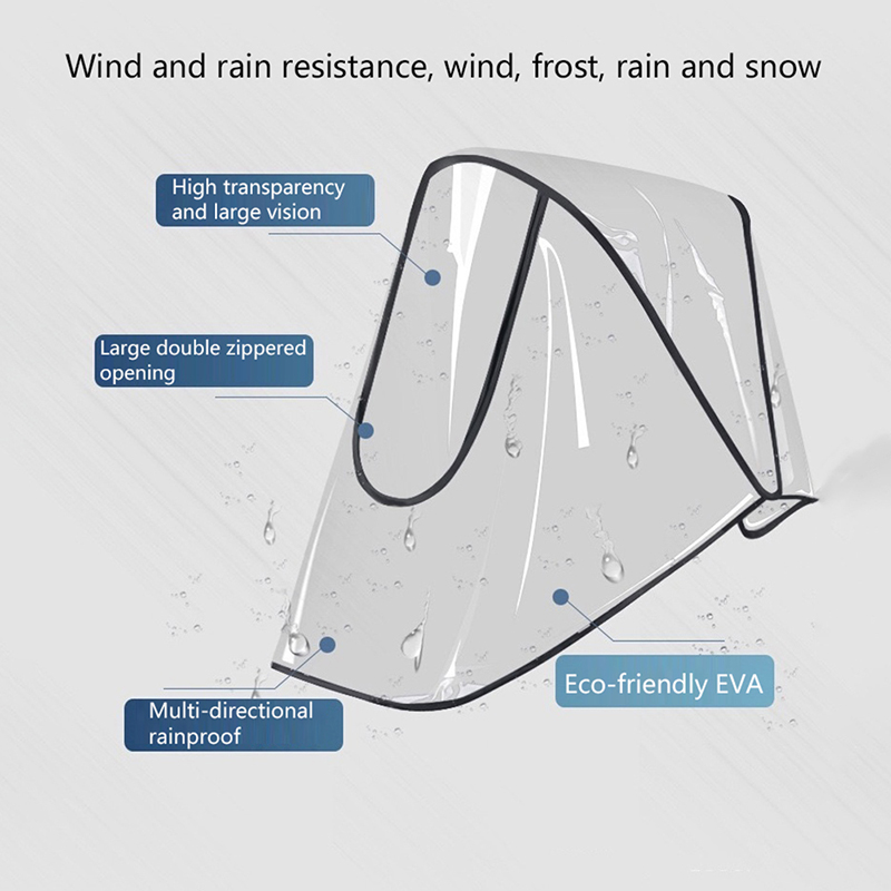 Cochecito de bebé cubierta de  - Stroller Rain Cover reseña y precio