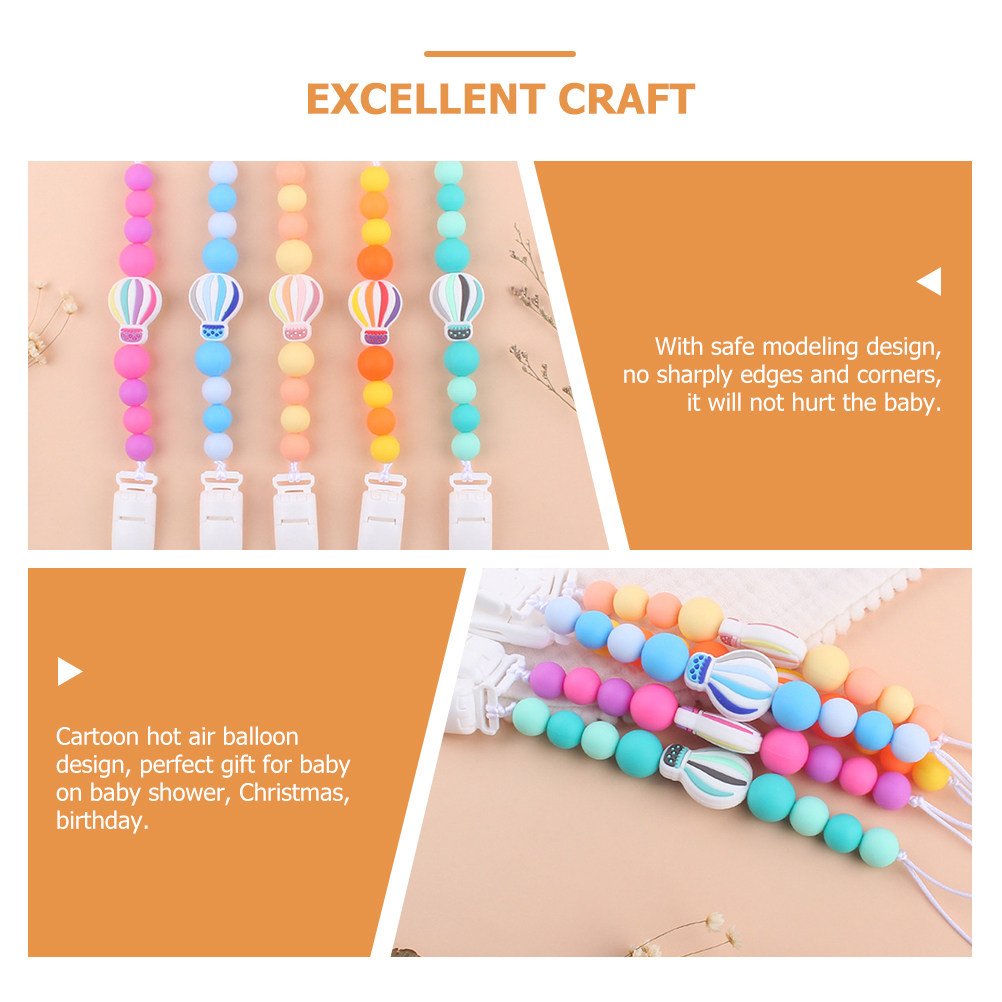1 unidad: soporte con clip par - Baby Teethers reseña y precio