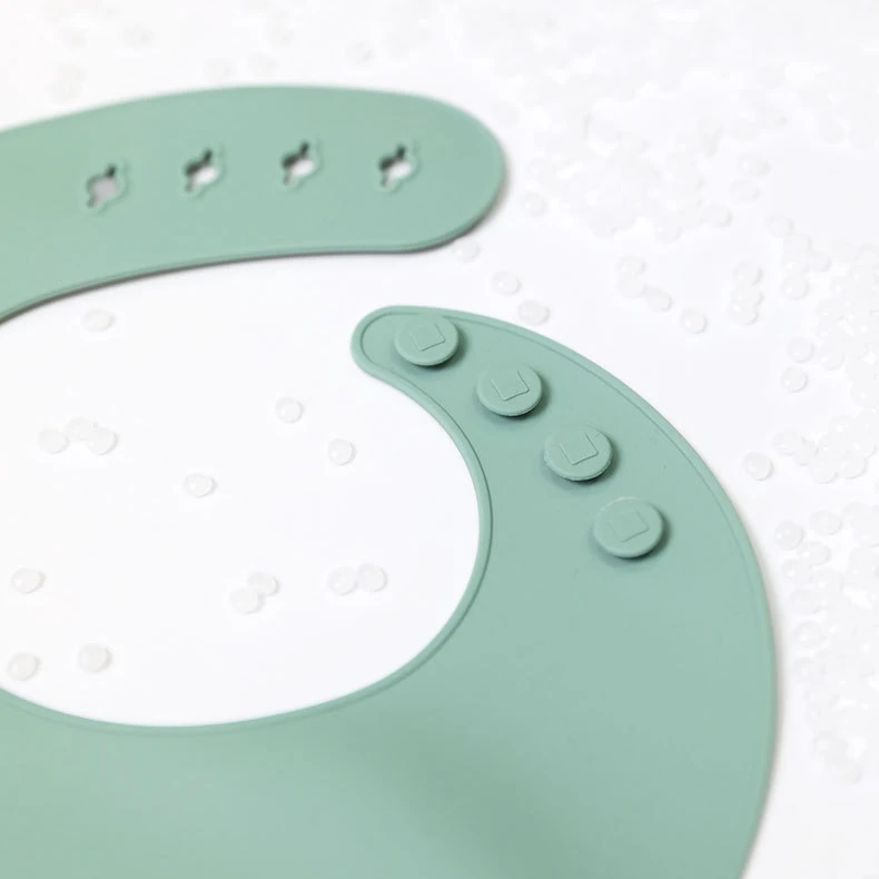 Baberos para bebé INS, sin BPA - Silicone Baby Bibs reseña y precio