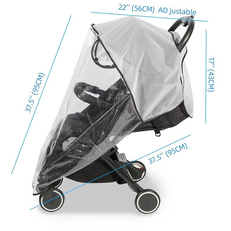Cubierta de lluvia Universal p - Stroller Rain Cover reseña y precio
