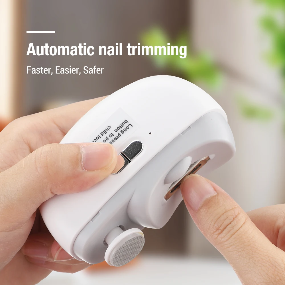 Cortauñas eléctrico para pulir - Baby Nail Trimmer Electric reseña y precio
